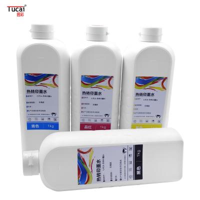 China 1000ml  Printing cloths sublimation Ink Compatible Epson Dx5 Dx7 Xp600 Tx800 5113 4720 à venda