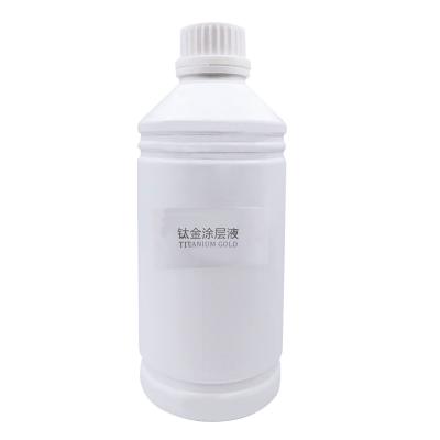 Cina Titanium Plate Special UV Coating Liquid Environmentally Friendly And Low-odor in vendita