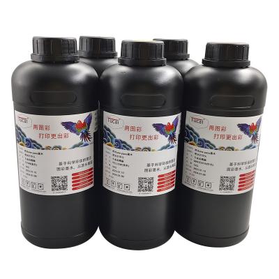 Chine Fast Printing Single PASS UV Ink with Excellent Water Resistance BK/CY/MG/YL/WH/LM/LC à vendre