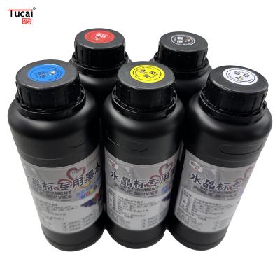 中国 Crystal label printing ink premium formula for vibrant ,long lasting sticker prints 販売のため