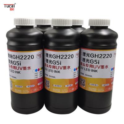 중국 Ricoh G5i GH2220 Printhead Environmentally Friendly UV Ink For Metal Acrylic Printing 판매용