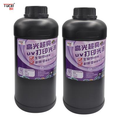 China Low odor, good ductility, high gloss, UV hard, neutral and soft varnish, suitable for Ricoh G5G6G5iGH2220 for sale