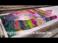 High temperature blister packaging ink for blister pack suit for ricoh print head UV printer