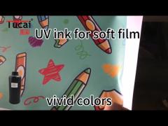 UV ink for soft film