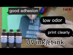 Print clearly UV inkjet printer ink for Ricoh GH2220 for QR code barcode anti-counterfeiting code