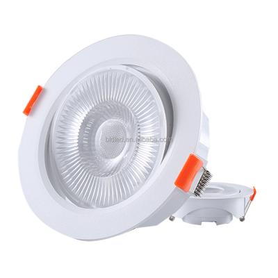 China Modern Multifunctional 10W Aluminum Recessed Shop Light Ultra Thin Led Downlight With Low Price for sale