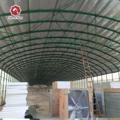 China Farms Professional Chicken Farm Equipment Steel Structure Chicken Cage Chicken Farm Net for sale