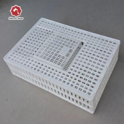 China Silver self-locking assembly star poultry transport crate for live chikens with swing door for sale for sale