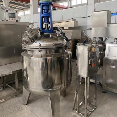 China Chemical Jacketed Mixing Tank And Storage Stainless Steel Mixer for sale