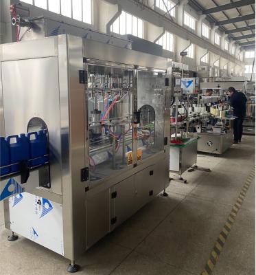 China Low Cost Automatic Food Oil And Water Filling Machine Detergent Filling Machine Soap Water Filling Machine for sale