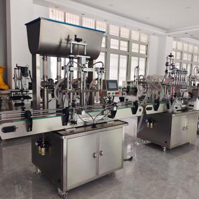 China Beverage Filling Machine Production Line Liquid Filling Capping Labeling Production Line Machine for sale