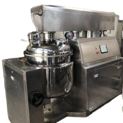 China jd1 110L soap making machine vacuum homogenizer mixer pet disinfectant ointment making machine for sale