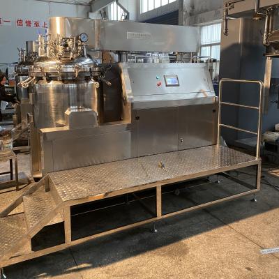 China Liquid With Hanging Planetary Double Planetary Dispersion Machine Solids Mixer Emulsifying Homogenizing Machine for sale