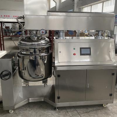 China 100L Disinfecting Agitator Emulsifying Agitator Homogenizer Vacuum Homogenizer Machine for sale