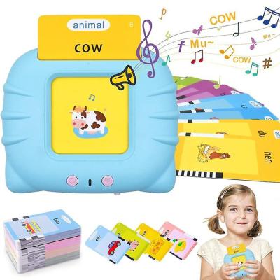 China Paper Ready To Board Kids Electronic Cognitive Reader Toy 112 Pcs Sight Words Talking Flash Cards for sale