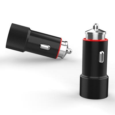 China High Speed ​​Amazon Hot Selling Latest QC 3.0 Mini Stylish And Portable Usb C Car Charger Mobile Dual Dual For Laptop Phone for sale