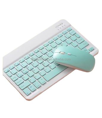 China B T Waterproof Slim Keyboard Mini Office Wireless Keyboard Portable iPad Tablet Phone Smartphone Mouse and Keyboard Combos for sale