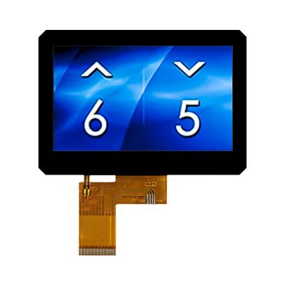 China TN Type 4.3 Inch TFT LCD Module 200nits 45/30/45/45 Viewing Angle for sale