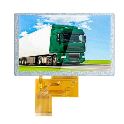 China High Resolution TFT Display 5 Inch IPS Display 800*480 Wide Temperature Range for sale