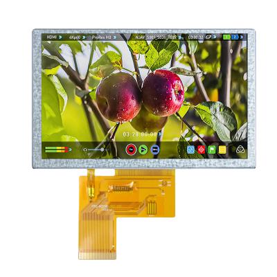 China 40pin RGB Interface 5 Inch TFT LCD Screen 800x480 Resolution Anti Interference for sale