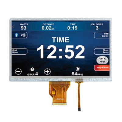 China 800*480 Resolution 9 Inch TFT LCD TN Display With Resistive Touch Panel for sale