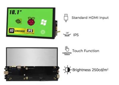 China IPS 10.1 Inch HDMI Display HDMI Touch Screen Display 1280*800 for sale