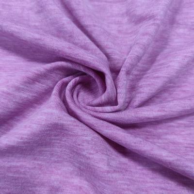 China Stretch High quality Lightweight Breathable Soft  Yarn-dyed Single Jersey for T-shirt lining sleepwear for sale