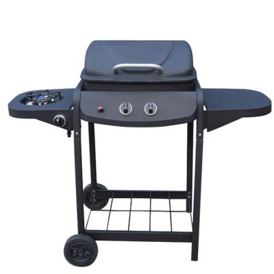 China Customized Hot Selling Popular Easily Assembled Color Stainless Steel Gas Barbecue Grill Professional Grill for sale