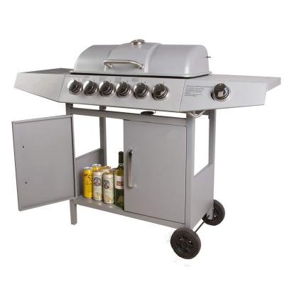 China Factory New Product Personality Design Hot Sale Stainless Steel Gas BBQ Grill Easily Assembled for sale