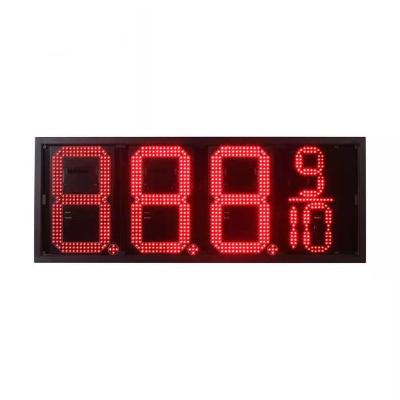 China Outdoor Waterproof Gas Price Wireless Communication LED Digital Gas Station Price Display Screen for sale