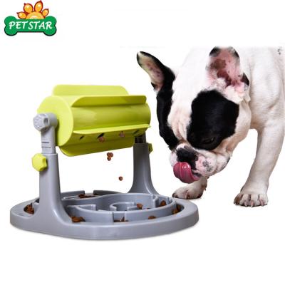 China IQ Training Toy Smart Safe Slow Pet Viable Healthy Funny Interactive Bowls Dog Automatic Pet Feeder for sale