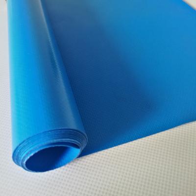 China High Tensile Strength Knitted Waterproof PVC Coating 0.4mm PVC Tarpaulin for sale