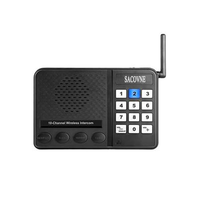 China Long Range Wireless Intercom 10 Channel For Home Or Office SC-T62 for sale