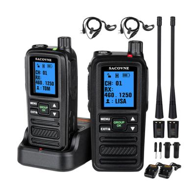 China Best of Sacovne SC-H83 Selling 2 Pack UHF Radio SC-H83 Handheld Walkie Talkie for sale