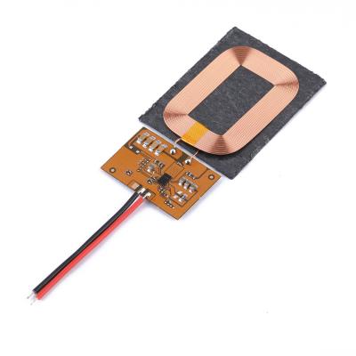 China 9V 15W Power Charger Receiver Wireless Power Charging Receiver Universal Wireless Module Development Coil PCB Board for sale