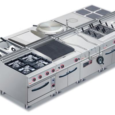 China Commercial Industrial Gas Hotel Stainless Steel Kitchen Equipment /kitchen Catering Equipment Restaurant for sale