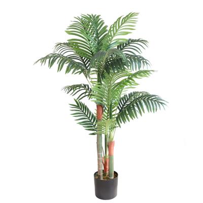 China Sunflower Plant Wholesale Indoor Artificial Palm Tree Real Touch Environmental Friendly for sale