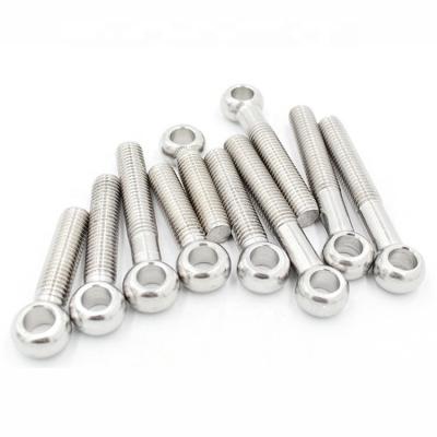 China Stainless steel GB798 304 Stainless Steel Live Joint Lifting Ring Screws With Fish Hole Eye Anchor Bolts M5M6M8M10M12M14M16 for sale