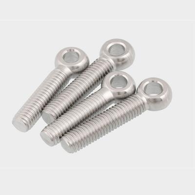 China Stainless steel Wholesale Custom Stainless Steel M5M6M8M10M12M14M16 Live Joint Lifting Ring Swivel Anchor Eye Bolts for sale