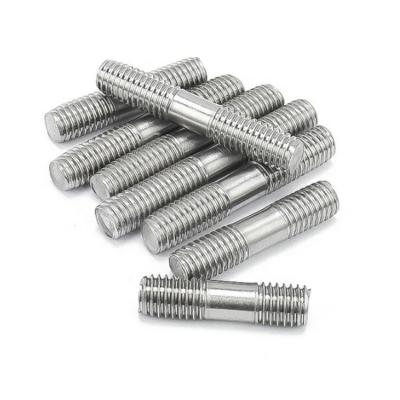 China Healthcare Stainless Steel Bolts M3 M4 M5 M6 M8 M10 M12 M14 M16 M20 25mm-250mm Double End Thread Stud Rod for sale