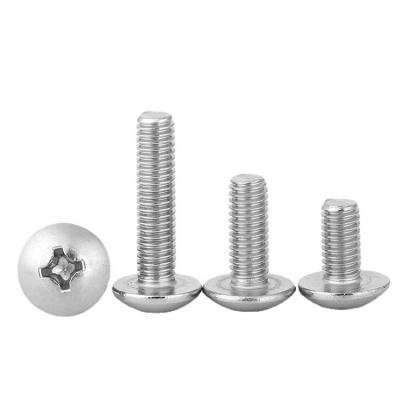 China Pan Wholesale 304 Stainless Steel Metric M2 M3 M4 M5 M6 M7 M8 M10 GB818 Long Machine Phillips Truss Pan Head Screw for sale