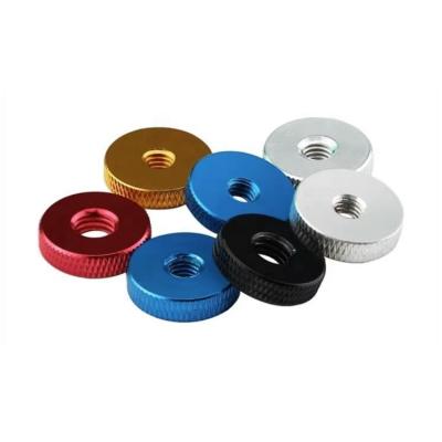 China Water Treatment Wholesale M3 M4 M5 M6 Anodized Aluminum Knurled Thumb Nuts for sale