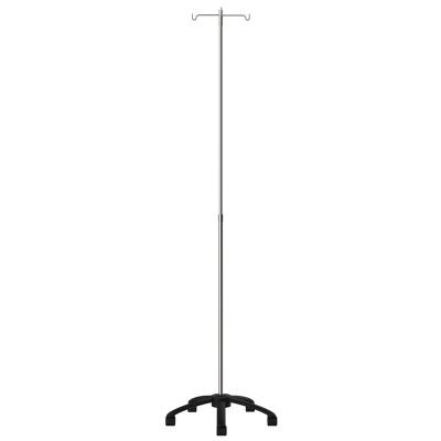 China Modern Stainless Steel Stand Infusion Iv Pole Stand Can Adjust Height Hospital IV Folding Medical Pole for sale