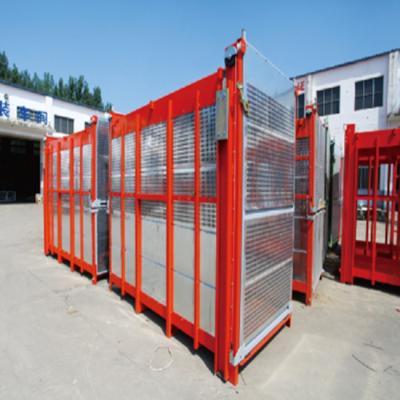 China Building Construction SS 100 Single Cage Lifting Building Materials Lifting Machine Construction Elevator for sale