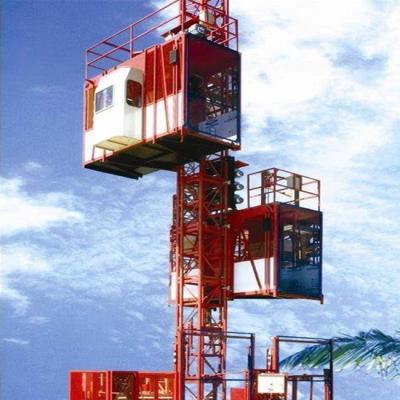 China Building Construction SC 400 Double Column Construction Building Lift for sale