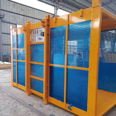 China Building Construction Machine SC200/200 Lifting Single Cage Construction Hoist Double Elevator for sale