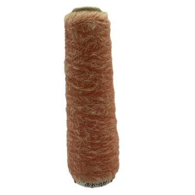 China Ring Spun Manufacturer Directly Supply Acrylic Nylon 1.8 Western Red Feather Crochet Yarn For Knitting for sale