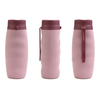 China Viable Hot Sale Silicone Collapsible Collapsible Water Bottle for sale