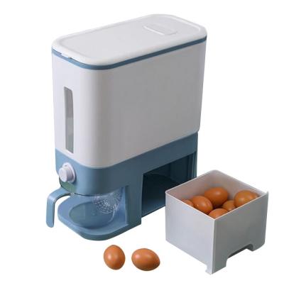 China Freshness Preservation 10L Household Rice Storage Box With Side Food Storage Box for sale