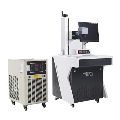 China Static UV Laser Marking 3W 5W Laser Marking Machine For Plastics Metal Ceramic Leather Bottle for sale